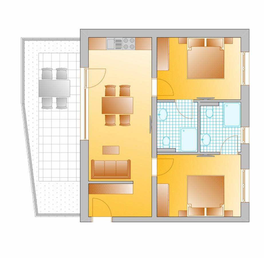 Appartement Hammerrain Flachau Eksteriør bilde